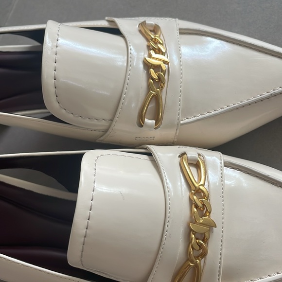 Sarto pumps open heel in ivory nwt - Picture 16 of 17